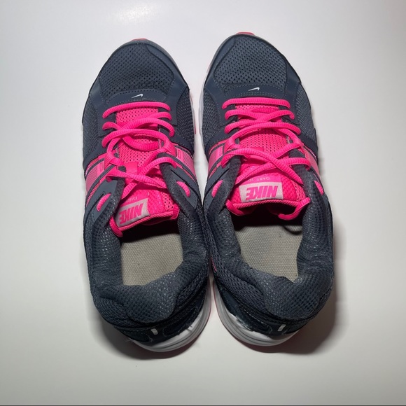 Nike Dart 10 Women’s Sz 10 Gray & Pink Shoes - Picture 6 of 9
